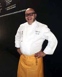 Pedraza en el Salón Millesime. Foto: Jesús Peña